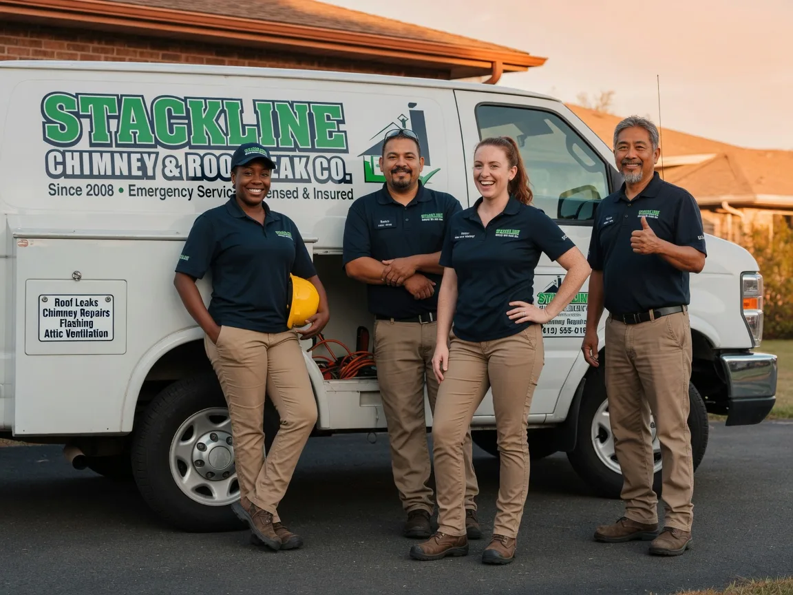 Chimney flashing repair company in Saxapahaw, NC